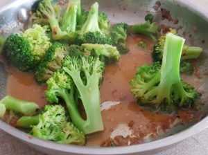 Broccoli and miso butter recipe